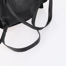 PRADA Backpack Leather Suede Black Auth bs29915-8