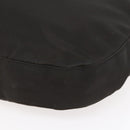 PRADA Chain Shoulder Bag Nylon Brown Auth bs29917-14