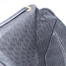 SAINT LAURENT Shoulder Bag Leather Black Gold Auth bs29919-19