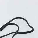 SAINT LAURENT Shoulder Bag Leather Black Gold Auth bs29919-8