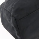 PRADA Tote Bag Nylon Black Silver Auth bs29920-15