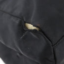 PRADA Tote Bag Nylon Black Silver Auth bs29920-10