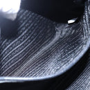 PRADA Tote Bag Nylon Black Silver Auth bs29920-22