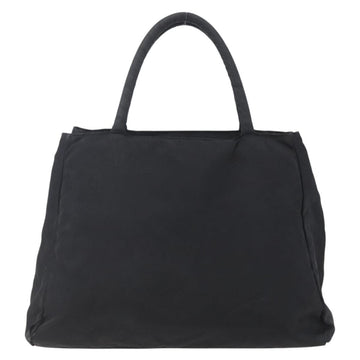 PRADA Tote Bag Nylon Black Silver Auth bs29920 - 0
