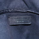 SAINT LAURENT Muse Tote Bag Canvas Leather Beige Gold Auth bs29923-17