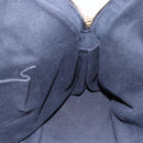 SAINT LAURENT Muse Tote Bag Canvas Leather Beige Gold Auth bs29923-20