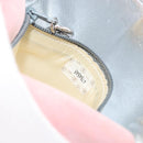 CHANEL Camellia Flap Chain Shoulder Bag Suede Pink Silver CC Auth bs29926-20