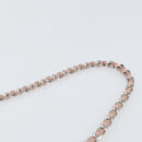 CHANEL Camellia Flap Chain Shoulder Bag Suede Pink Silver CC Auth bs29926-8