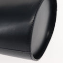 Salvatore Ferragamo Vala Shoulder Bag Leather Navy Gold Auth bs29928-9