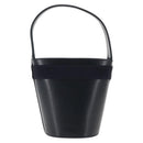 Salvatore Ferragamo Vala Shoulder Bag Leather Navy Gold Auth bs29928-2