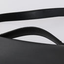 Salvatore Ferragamo Business Bag Leather 2way Black Silver Auth bs29929-15