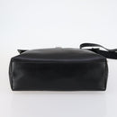 Salvatore Ferragamo Business Bag Leather 2way Black Silver Auth bs29929-5