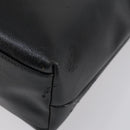 Salvatore Ferragamo Business Bag Leather 2way Black Silver Auth bs29929-17