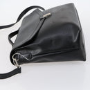 Salvatore Ferragamo Business Bag Leather 2way Black Silver Auth bs29929-4