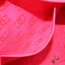 CHANEL Cambon Line Tote Bag tweed Navy Silver CC Auth bs29930-21