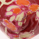 CHANEL High Summer Tote Bag Coated Canvas Red CC Auth bs29931-16