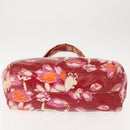 CHANEL High Summer Tote Bag Coated Canvas Red CC Auth bs29931-5
