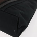 HERMES Toroca Horizontal PM Hand Bag Canvas Black Auth bs29932-14
