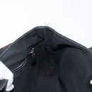 HERMES Toroca Horizontal PM Hand Bag Canvas Black Auth bs29932-18