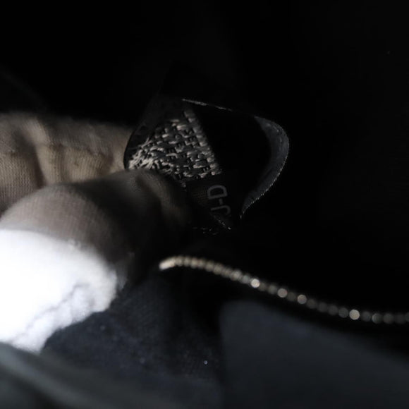 HERMES Toroca Horizontal PM Hand Bag Canvas Black Auth bs29932