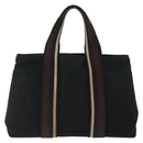 HERMES Toroca Horizontal PM Hand Bag Canvas Black Auth bs29932-2
