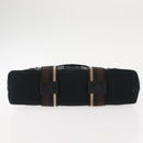 HERMES Toroca Horizontal PM Hand Bag Canvas Black Auth bs29932-5