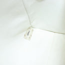 CHANEL Matelasse Chain Shoulder Bag Lamb Skin White Gold CC Auth bs29933-11