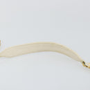 CHANEL Matelasse Chain Shoulder Bag Lamb Skin White Gold CC Auth bs29933-8