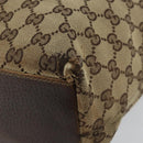 GUCCI GG Canvas Tote Bag Beige Gold 153009 Auth bs29934-10