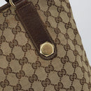 GUCCI GG Canvas Tote Bag Beige Gold 153009 Auth bs29934-14