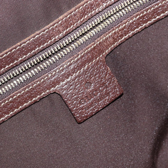 GUCCI GG Canvas Tote Bag Beige Gold 153009 Auth bs29934