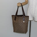 GUCCI GG Canvas Tote Bag Beige Gold 153009 Auth bs29934-21