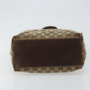 GUCCI GG Canvas Tote Bag Beige Gold 153009 Auth bs29934-9