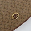 GUCCI Micro GG Supreme Shoulder Bag PVC Brown Gold 004 113 0363 Auth bs29936-17