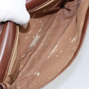 GUCCI Micro GG Supreme Shoulder Bag PVC Brown Gold 004 113 0363 Auth bs29936-11