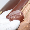 GUCCI Micro GG Supreme Shoulder Bag PVC Brown Gold 004 113 0363 Auth bs29936-12