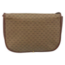 GUCCI Micro GG Supreme Shoulder Bag PVC Brown Gold 004 113 0363 Auth bs29936-2