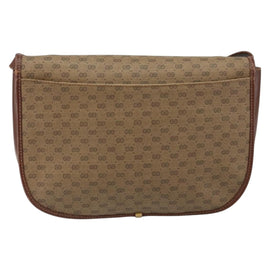 GUCCI Micro GG Supreme Shoulder Bag PVC Brown Gold 004 113 0363 Auth bs29936 - 0