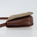 GUCCI Micro GG Supreme Shoulder Bag PVC Brown Gold 004 113 0363 Auth bs29936-4