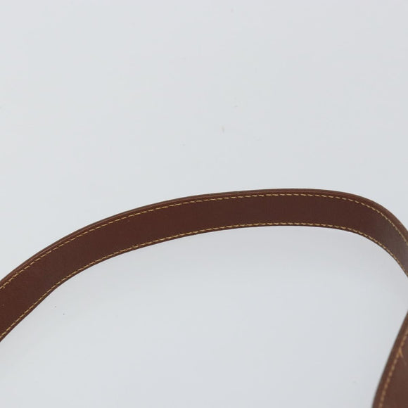 GUCCI Micro GG Supreme Shoulder Bag PVC Brown Gold 004 113 0363 Auth bs29936