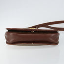 GUCCI Micro GG Supreme Shoulder Bag PVC Brown Gold 004 113 0363 Auth bs29936-5