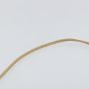 BOTTEGA VENETA The Pouch Shoulder Bag Leather Beige Auth bs29939-8