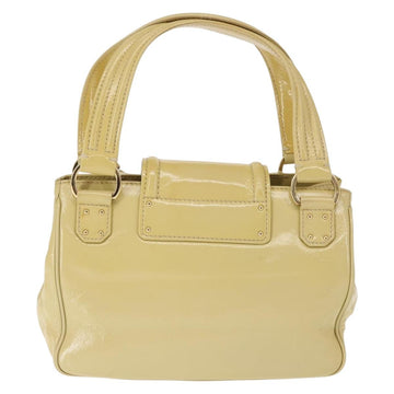 LOUIS VUITTON Cruise line Sac Bicolor Hand Bag Enamel Yellow M92547 Auth bs29940 - 0