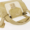 LOUIS VUITTON Cruise line Sac Bicolor Hand Bag Enamel Yellow M92547 Auth bs29940-6