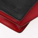 LOUIS VUITTON Epi Bicolor Varenne Hand Bag Black Red M52387 LV Auth bs29941-16