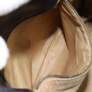 BOTTEGA VENETA Shoulder Bag Leather Black Gold Auth bs29943-20