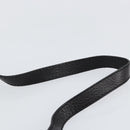 BOTTEGA VENETA Shoulder Bag Leather Black Gold Auth bs29943-8