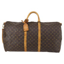 LOUIS VUITTON Monogram Keepall Bandouliere 60 Boston Bag M41412 LV Auth bs29946-13