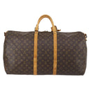 LOUIS VUITTON Monogram Keepall Bandouliere 60 Boston Bag M41412 LV Auth bs29946-2
