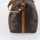 LOUIS VUITTON Monogram Keepall Bandouliere 60 Boston Bag M41412 LV Auth bs29946-4